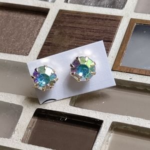 Irredesent Stud earrings-$5 add on